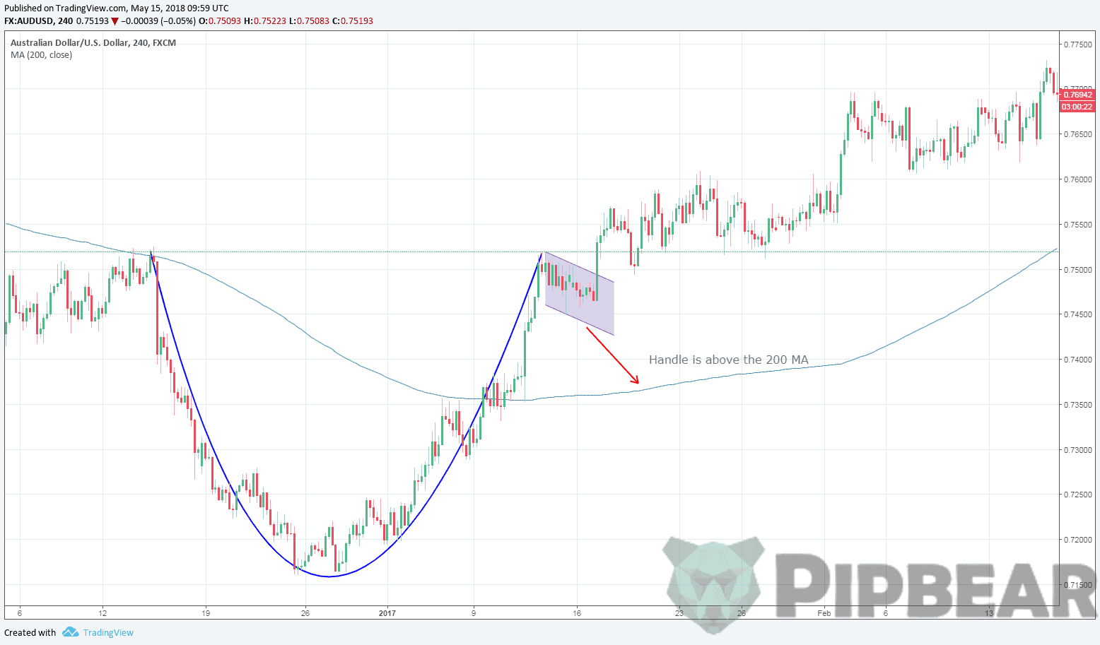cup and handle