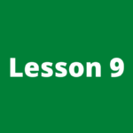 Forex course lesson 9