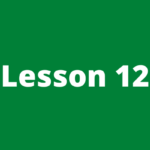 Forex course lesson 12