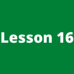 Forex course lesson 16