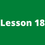 Forex course lesson 18