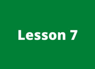 Forex course lesson 7