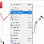 One click trading in MT5