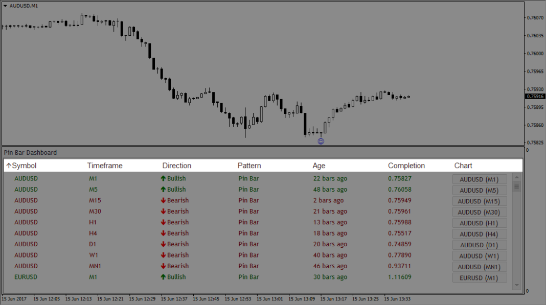 Pin Bar Indicator Explained Video Tutorial