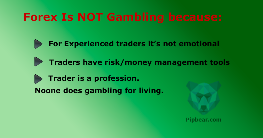 binary options trading vs gambling