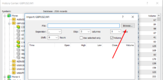 uploading history data in mt4