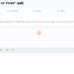 true false quiz step 1